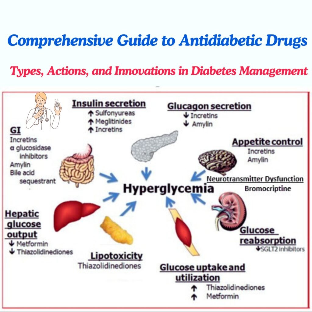 Comprehensive Guide to Antidiabetic Drugs: Types, Actions, and ...