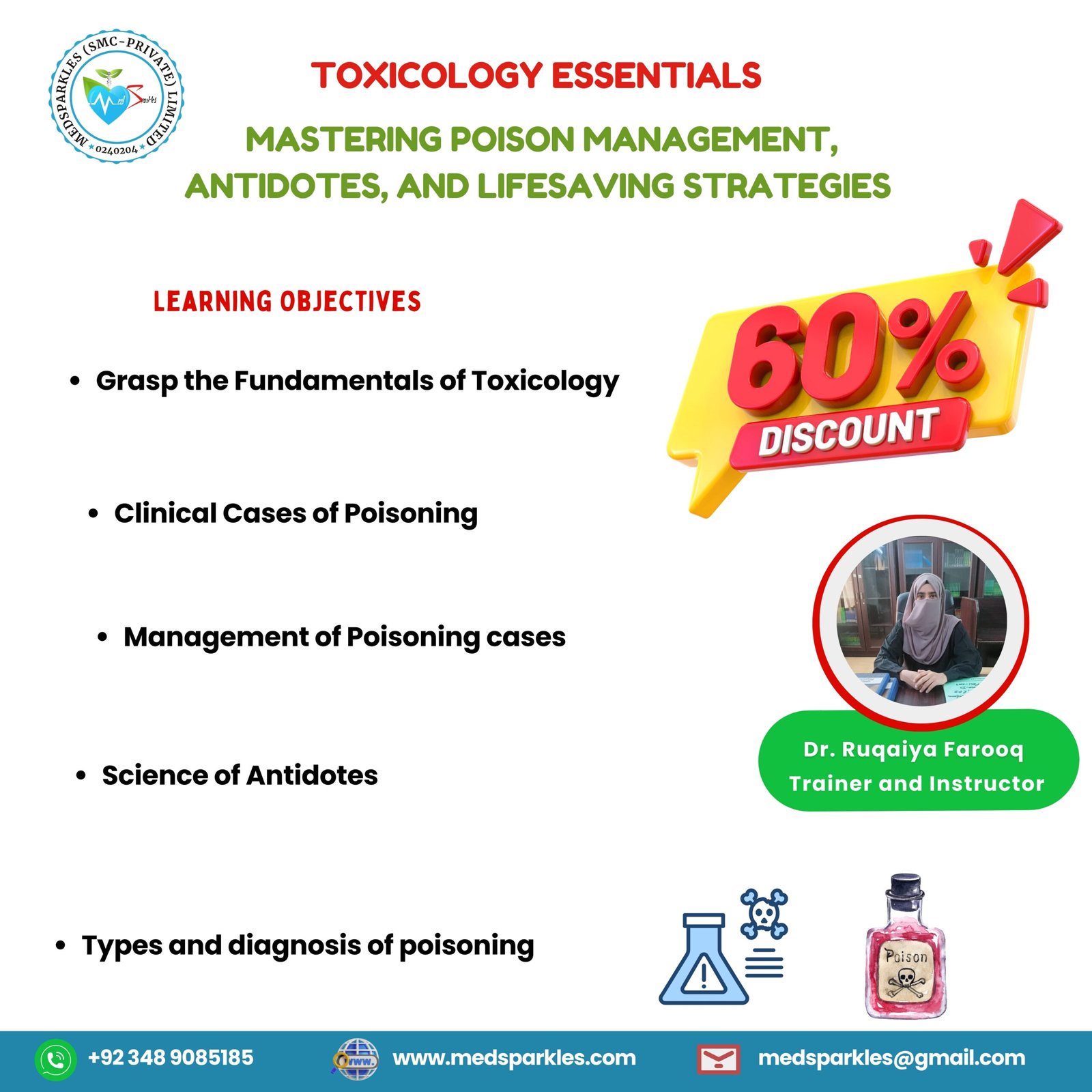 Toxicology Essentials Crash Course By Dr Ruqaiya