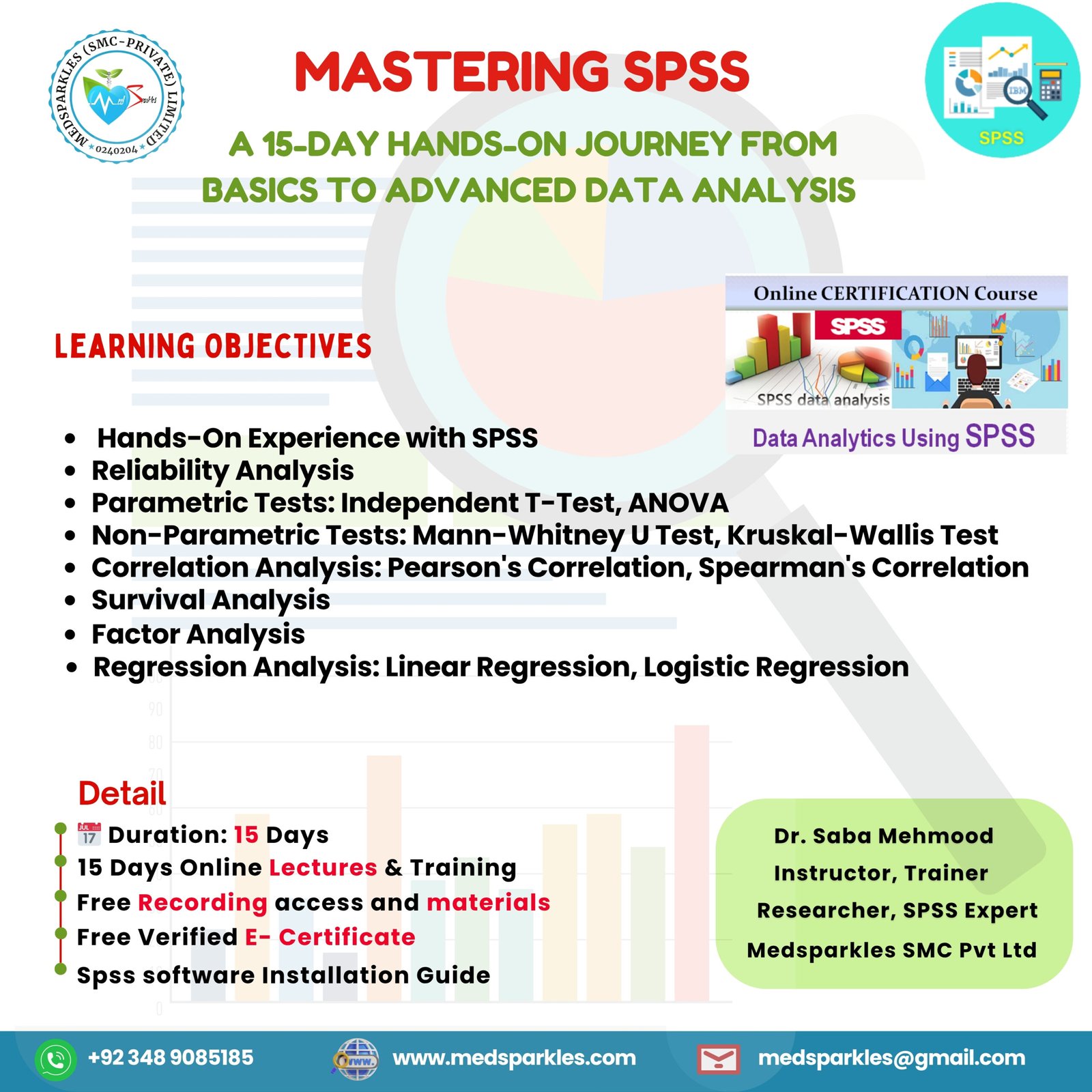 MASTERING SPSS