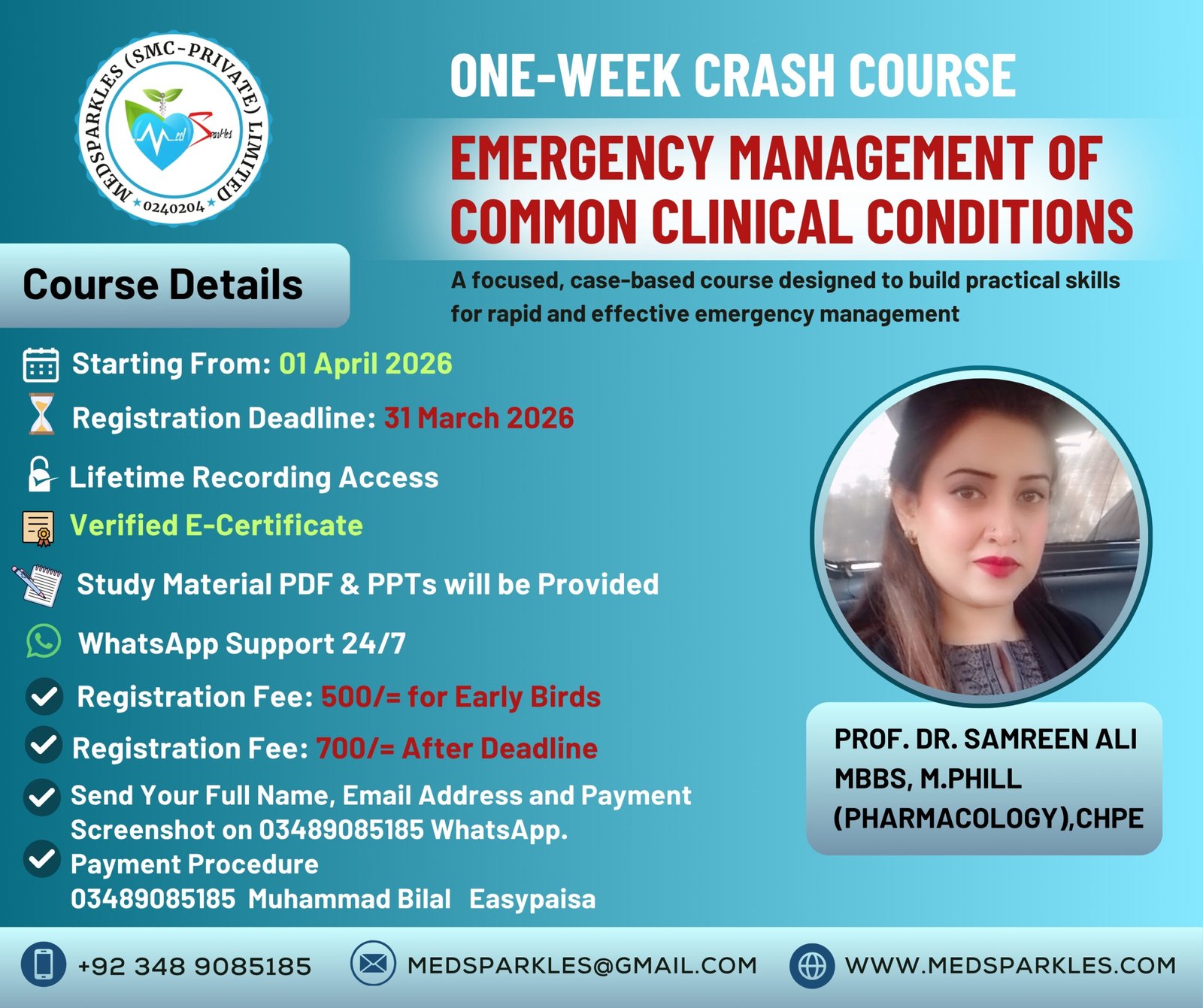 Emergency Management of Common Clinical Conditions