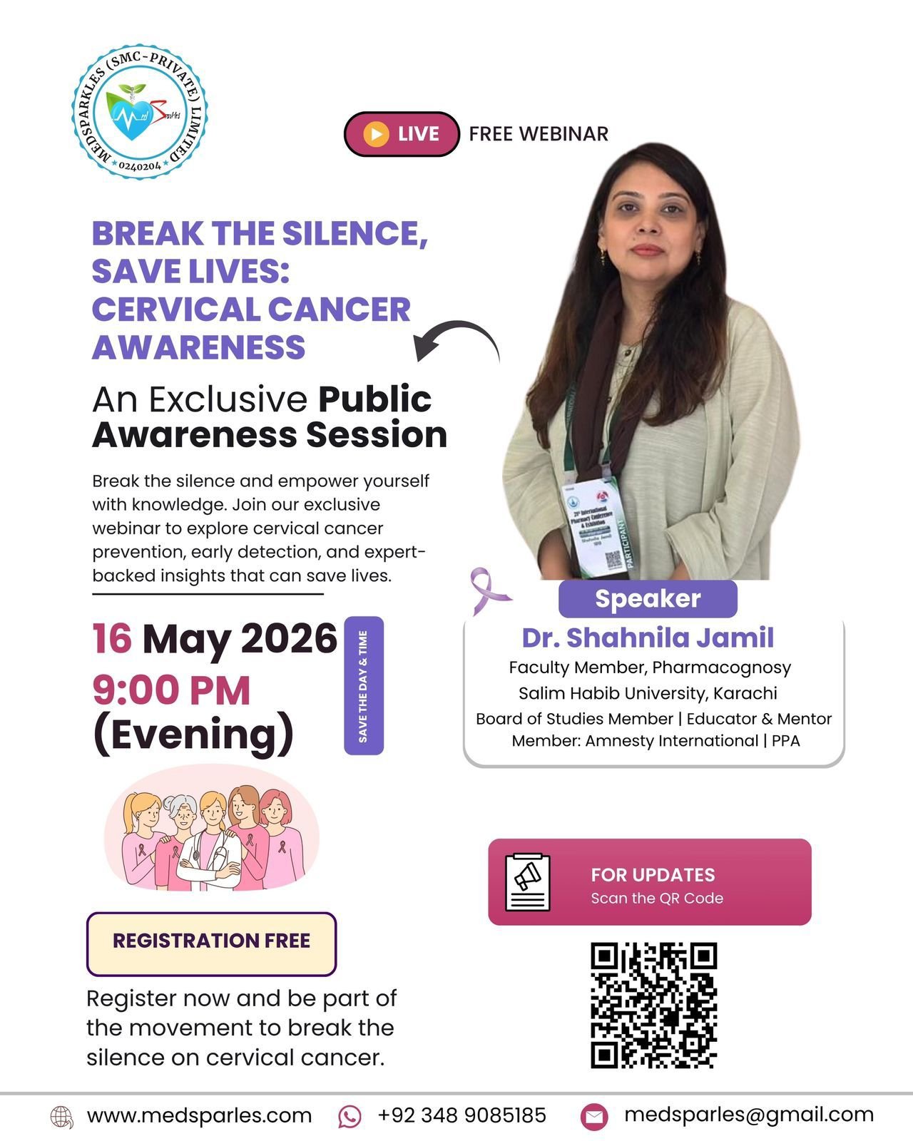 Protected: Break the Silence, Save Lives: Cervical Cancer Awareness Webinar