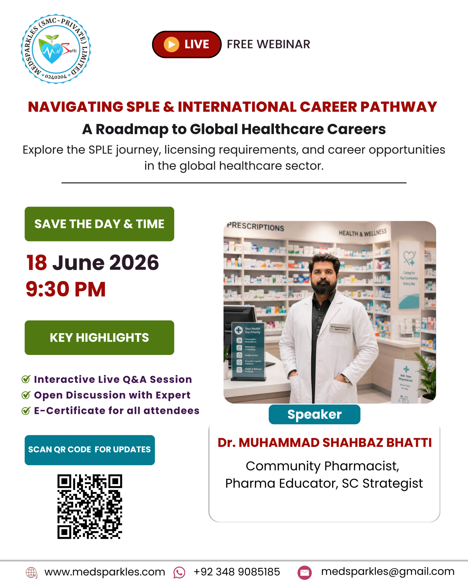 Protected: Navigating SPLE and International Career Pathway Webinar