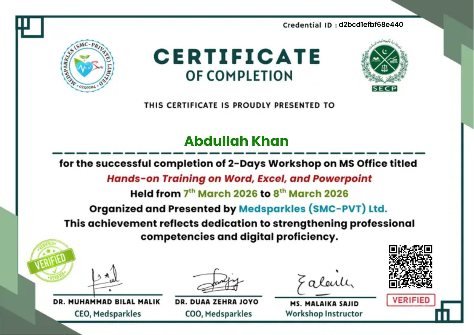 Hands-on Training on Word, Excel, and Powerpoint Workshop